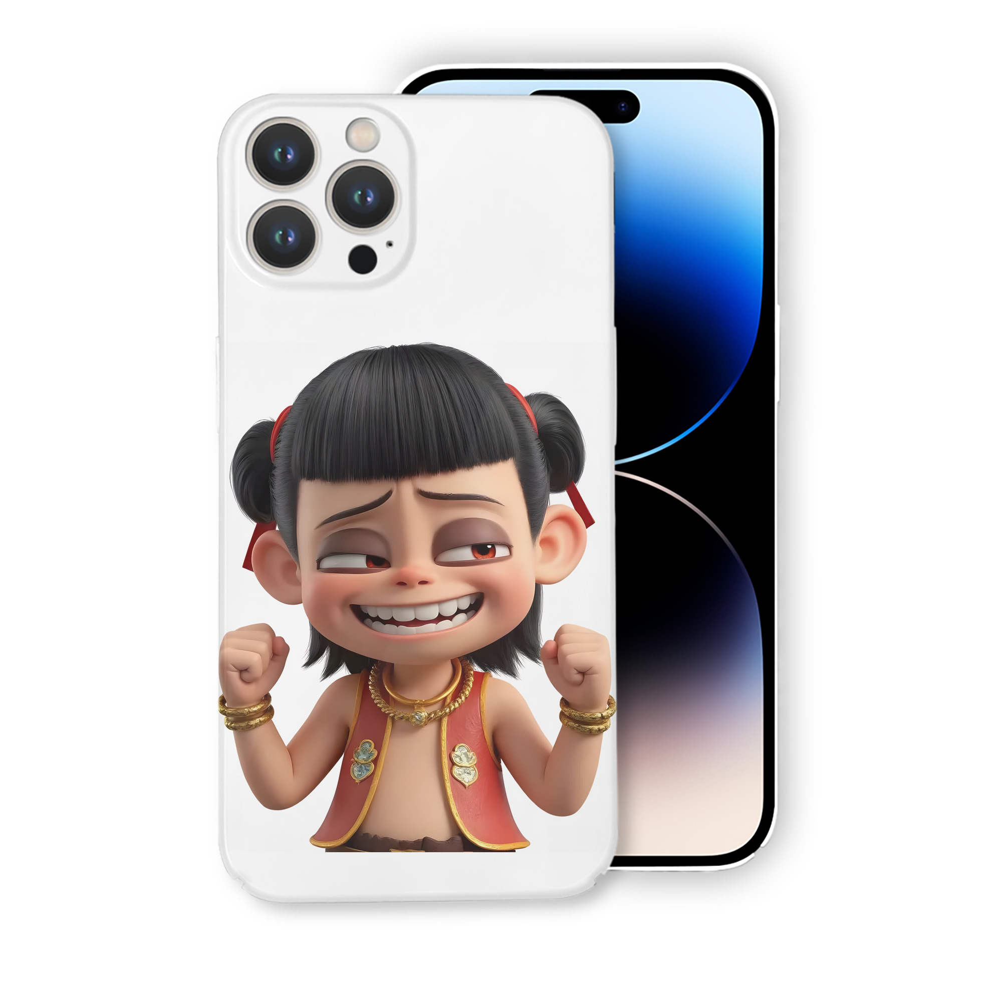 （画像用） Ne Zha 2 ナタ 魔童の大暴れ 【iPhone 14シリーズ対応】ハードケース